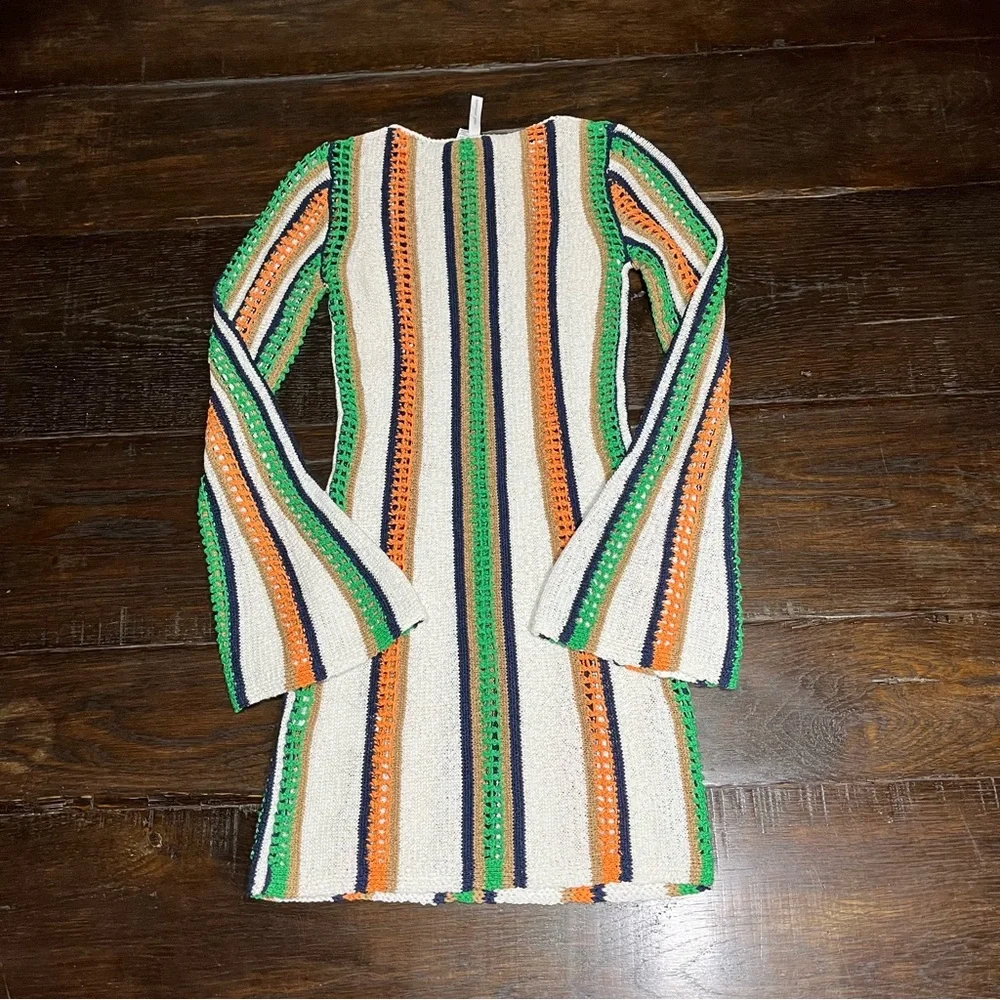 Revolve Significant Other May Long Sleeve Mini Dress Kaleidoscope $275 Sz 2 NWT - Picture 11 of 14